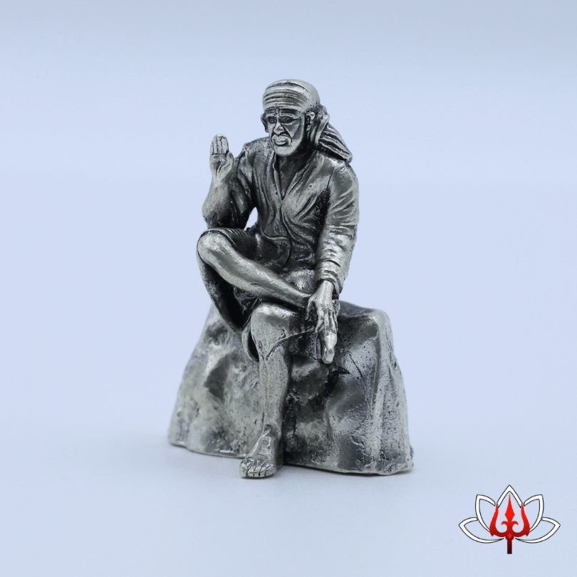 Pure Silver Sai Baba Idol – A Symbol of Faith & Blessings