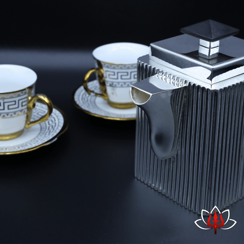 Elegant Silver 3-Piece Tea Set – Luxury Redefined