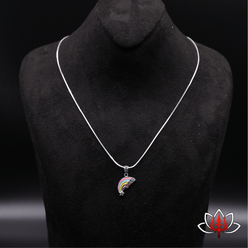 Vibrant Enamel-Painted Silver pendants – Quirky & Stylish