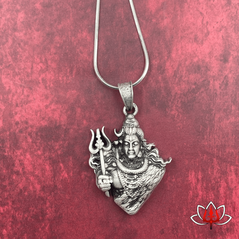 Lord SHIVA Silver Pendant