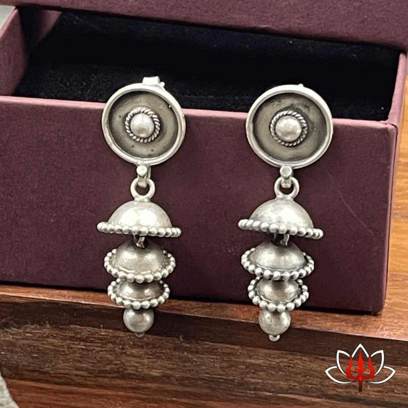 Classic Layered Jhumka Earrings