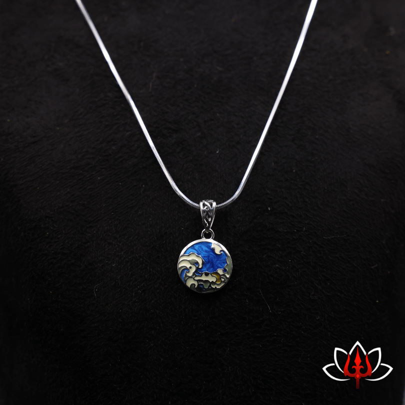 Vibrant Enamel-Painted Silver pendants – Quirky & Stylish