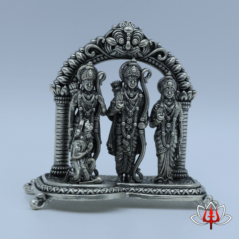 Pure Silver Ram Darbar Idol – A Divine Symbol of Devotion & Righteousness