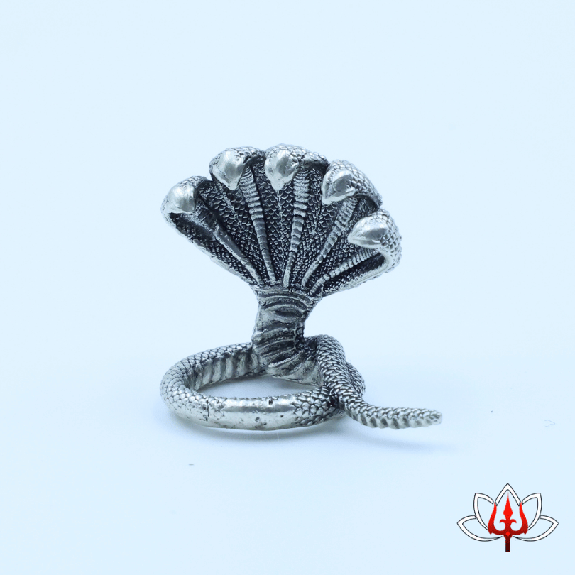 Exquisite Pure Silver Naga Idol – Divine Symbol of Protection & Power