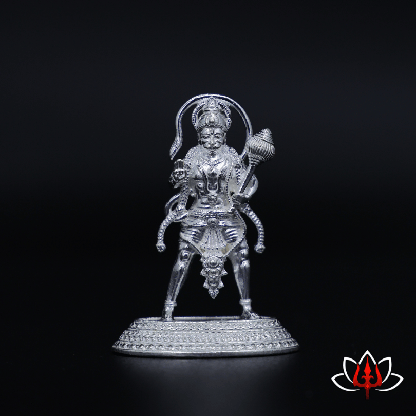Divine Silver Hanuman Idol – Symbol of Strength & Devotion