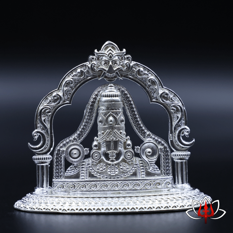 Sacred Pure Silver Balaji Idol
