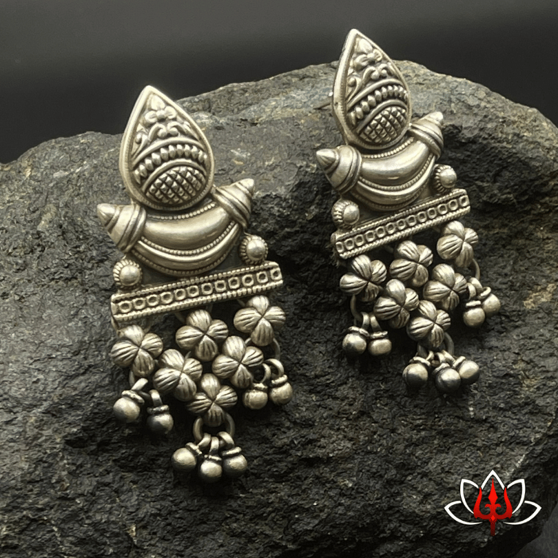 Regal Temple Jhumka Earrings