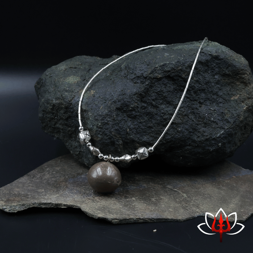 Elegant Silver Bead Pendant Chain – Trishul Silvers