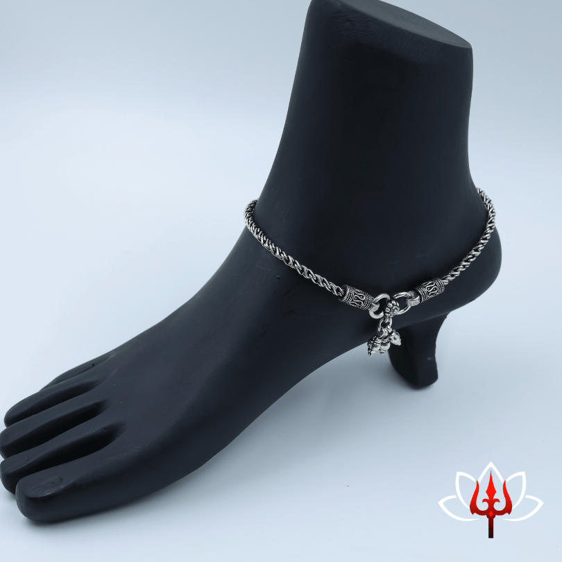 Antique silver anklets/payal