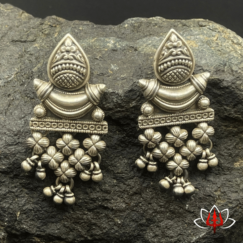 Regal Temple Jhumka Earrings