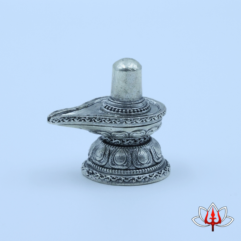 Pure Silver Shiva Lingam – A Sacred Symbol of Divine Energy